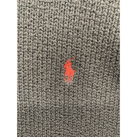 Polo Ralph Lauren 1/4 Zip Sweater Men's Size  XXL Black RN 41381 - Picture 12 of 16